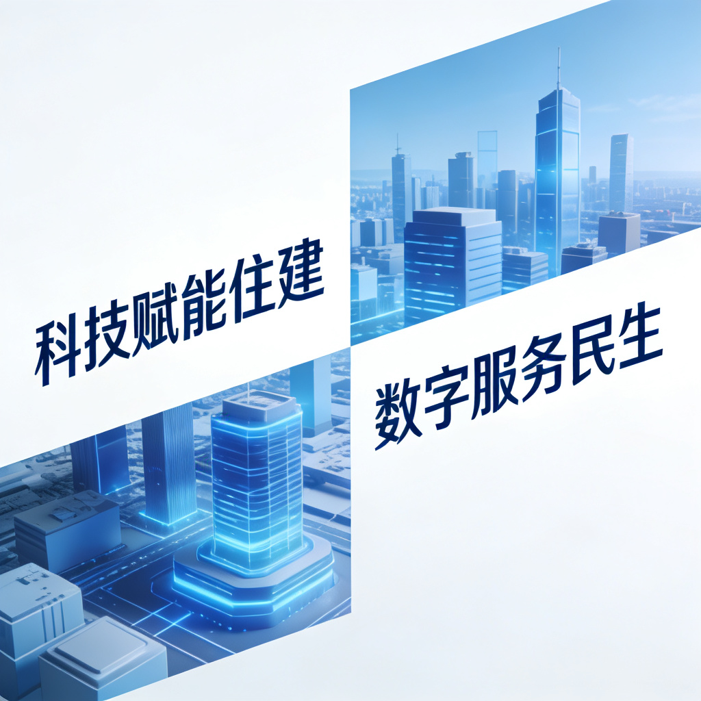 科技赋能住建，数字服务民生