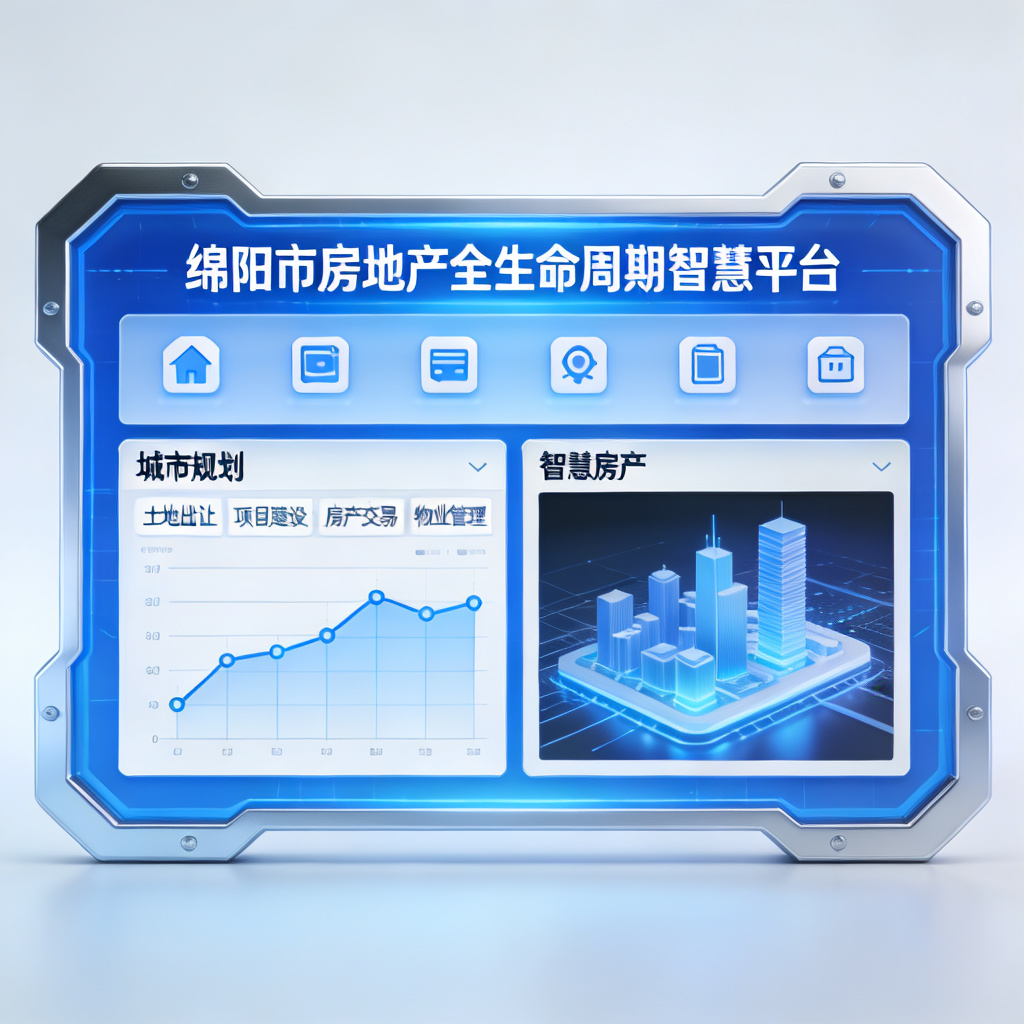 绵阳市房地产全生命周期智慧平台